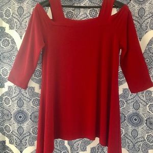 Clara Sunwoo Signature Cold Shoulder Tunic